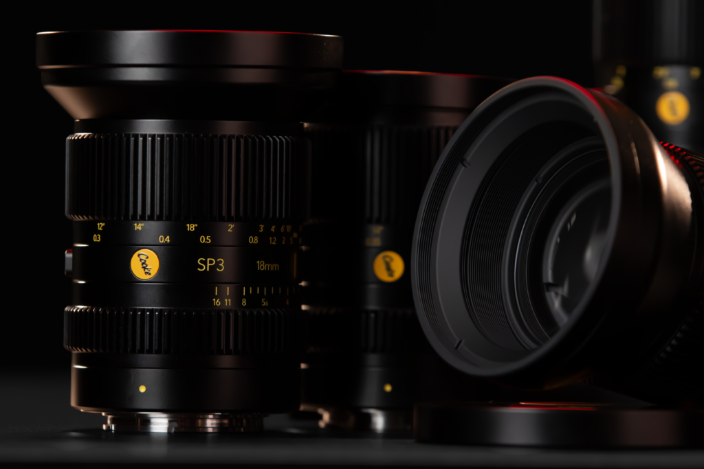 Cooke SP3 Prime Set of 6 full frame cinema lenses available for rent at Ontario Camera in Toronto.