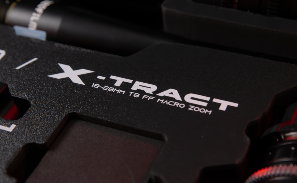 DZOFilm X-Tract 18-28mm T8 FF Probe Zoom lens rental at Ontario Camera Toronto